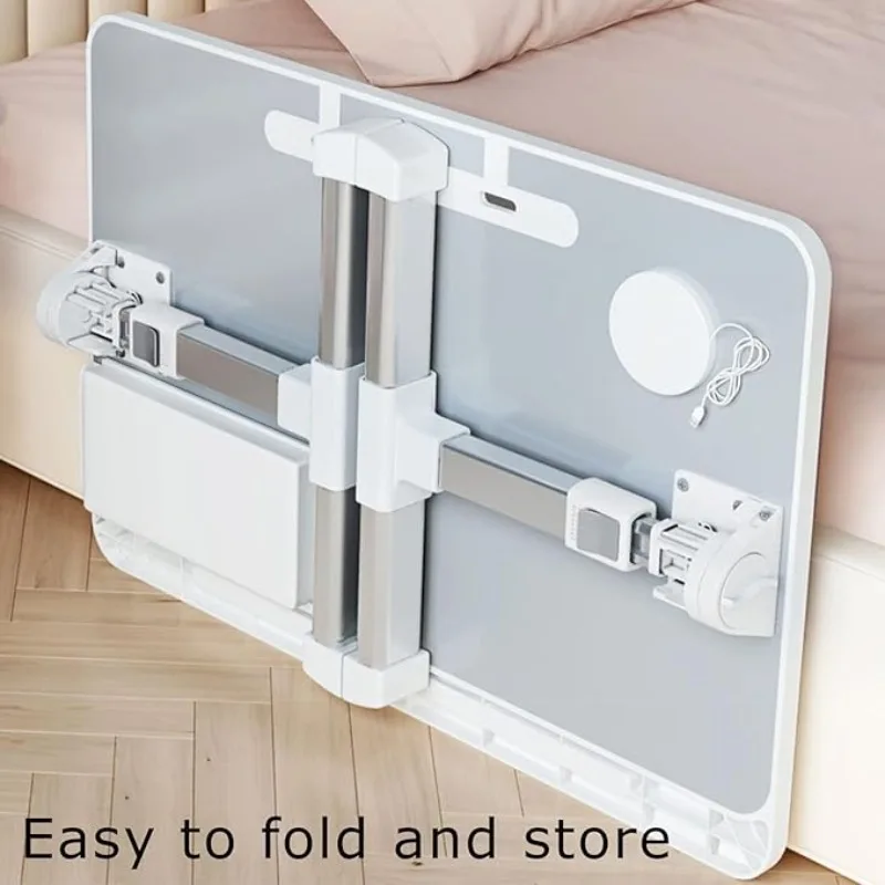 Mesa bandeja para cama infantil ajustable y plegable portátil - imagen 5