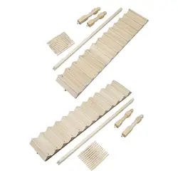 Escalera de madera para casa de muñecas – Escala 1:12