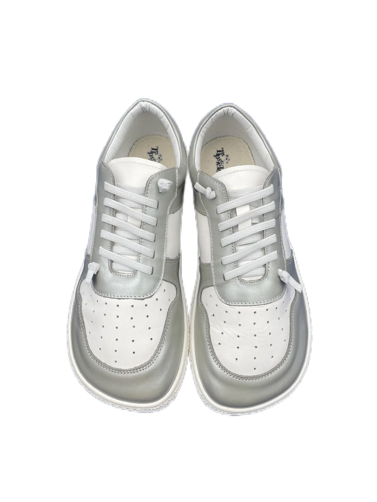 Tipsietoes-zapatillas de deporte descalzas de piel auténtica para hombre y mujer, zapatos planos suaves con suela de caída cero, punta más ancha, peso ligero y Flexible, 2025 - imagen 4