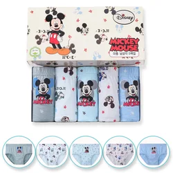 Disney Mickey Calzoncillos de algodón suave para niños - Transpirables