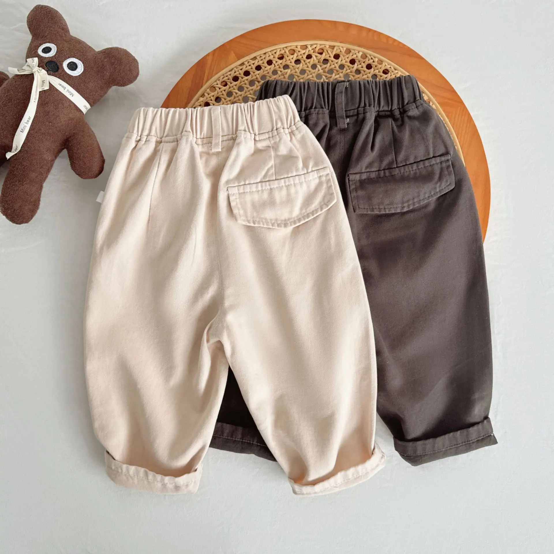 Pantalones de algodón orgánico para niños – Suaves y transpirables - imagen 3