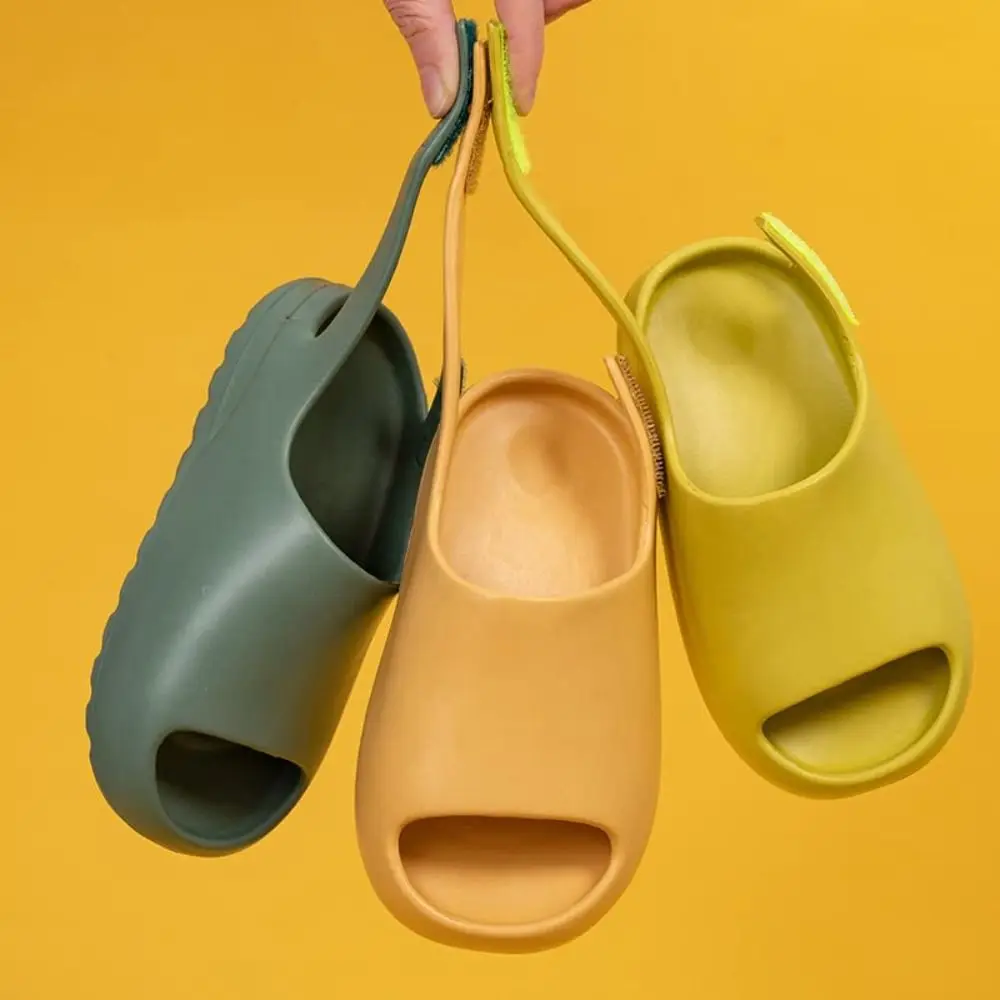 Sandalias suaves transpirables para exteriores, zapatillas ultraligeras de suela gruesa EVA para niños, zapatos de playa cómodos para interiores - imagen 2