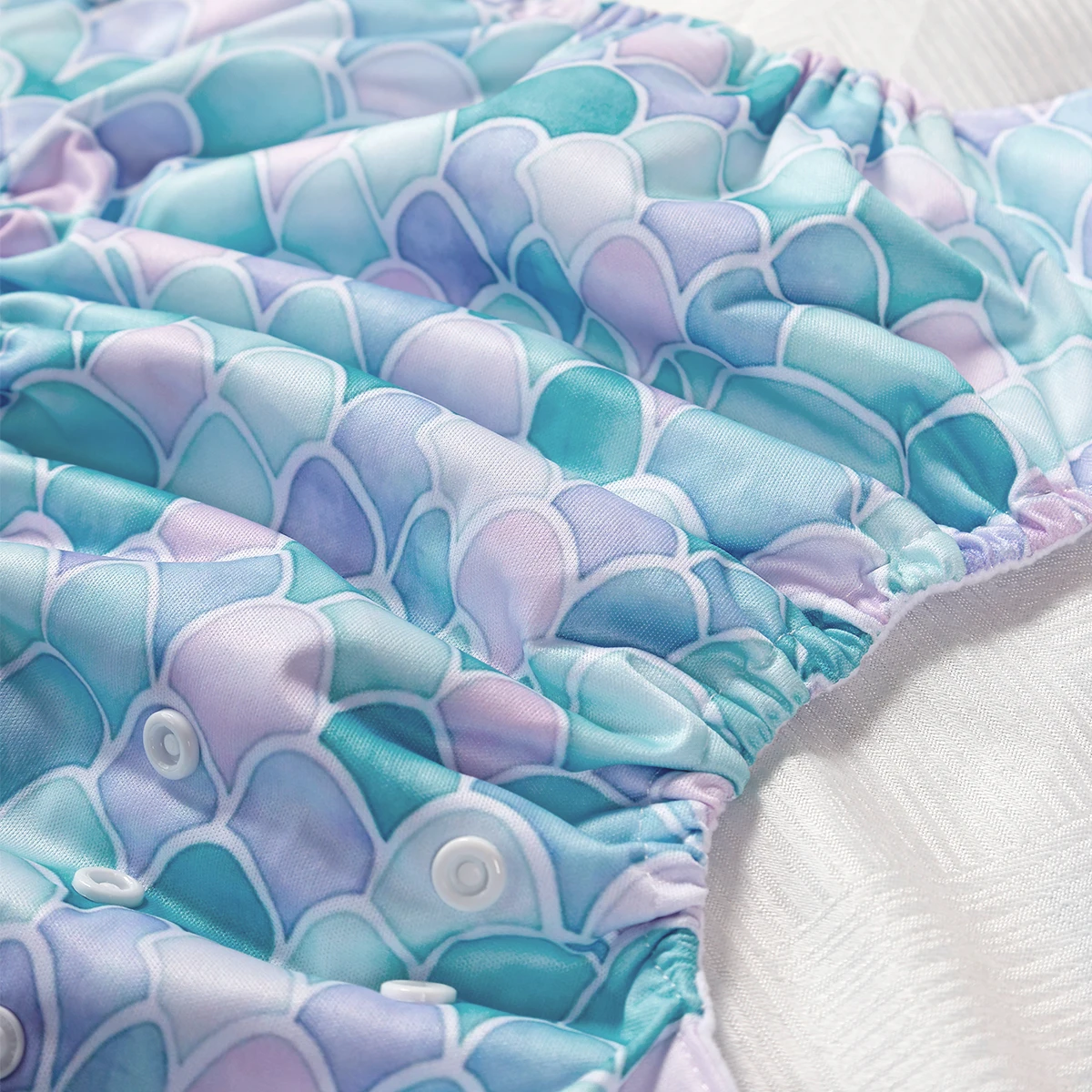 Pañales lavables de tamaño ajustable, suaves, agradables para la piel, transpirables, para bebés de 3 a 15kg, 3 uds. - imagen 5