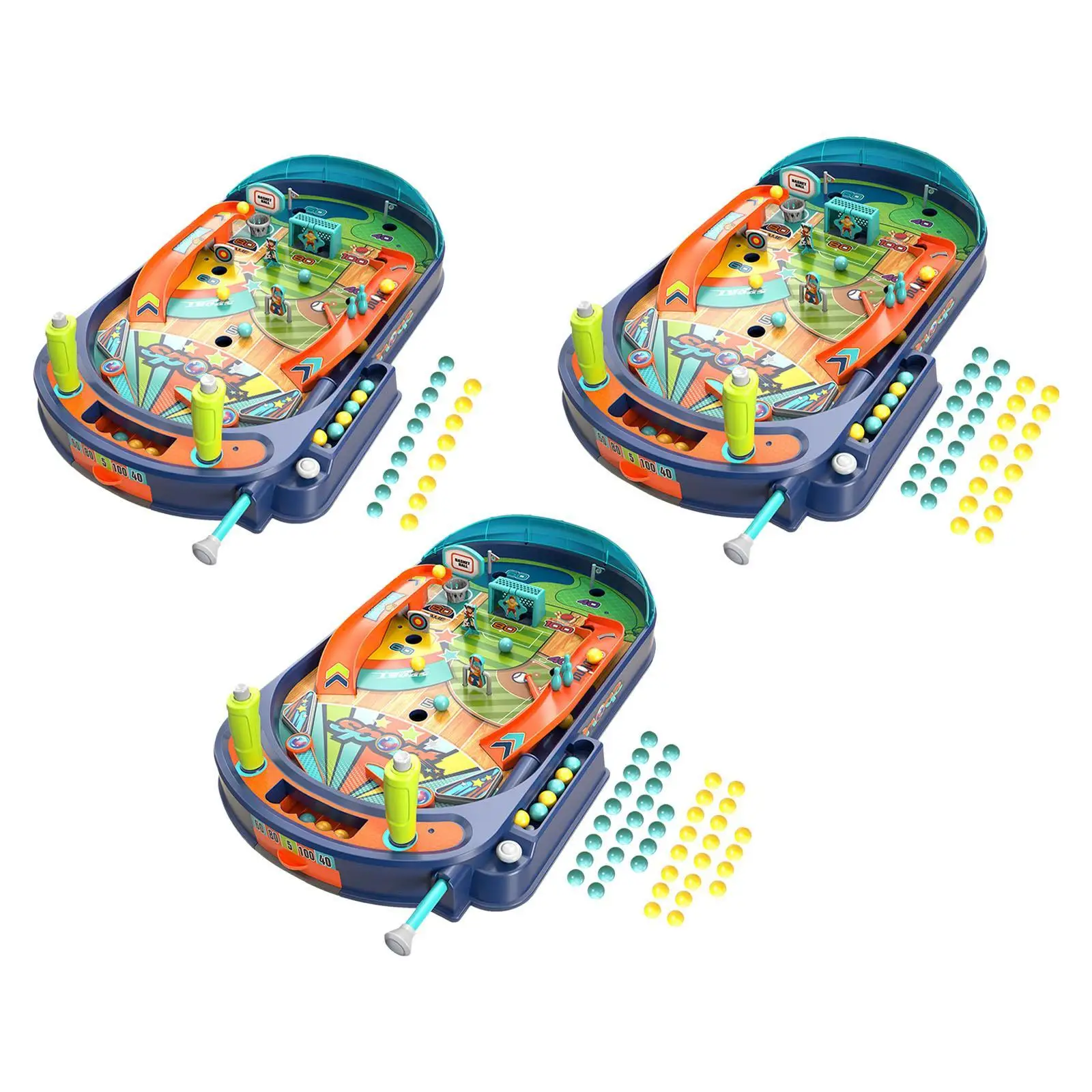 Children Pinball Machine Marbles Machine for Ages 3 4 5 6 Preschool Children