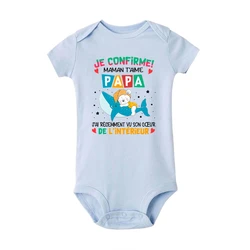 Body manga corta para bebé recién nacido – Verano