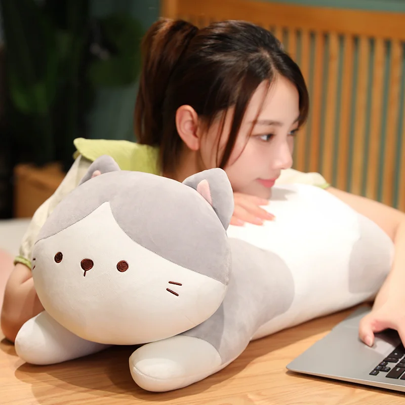 Peluche gato amigo durmiente – Regalo ideal para cumpleaños y Navidad - imagen 5