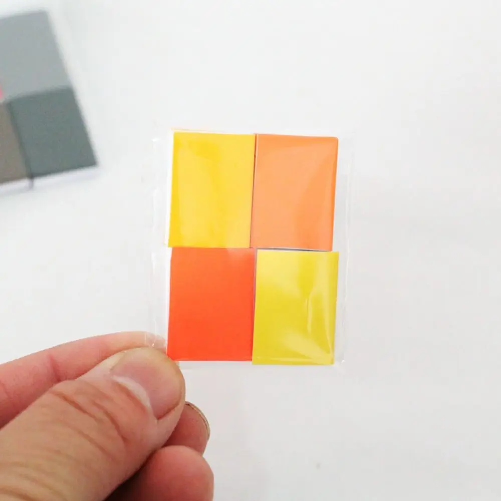 Accesorios en miniatura para casa de muñecas, libro de papel de bolsillo, adornos de simulación de Color, cuaderno, muebles, modelo de juguete, 1/12, 4 unidades por juego - imagen 3