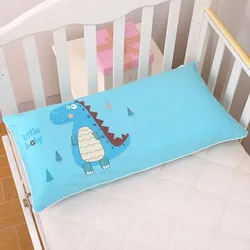 Funda de almohada infantil con dibujos 62x32 cm - Algodón 100%