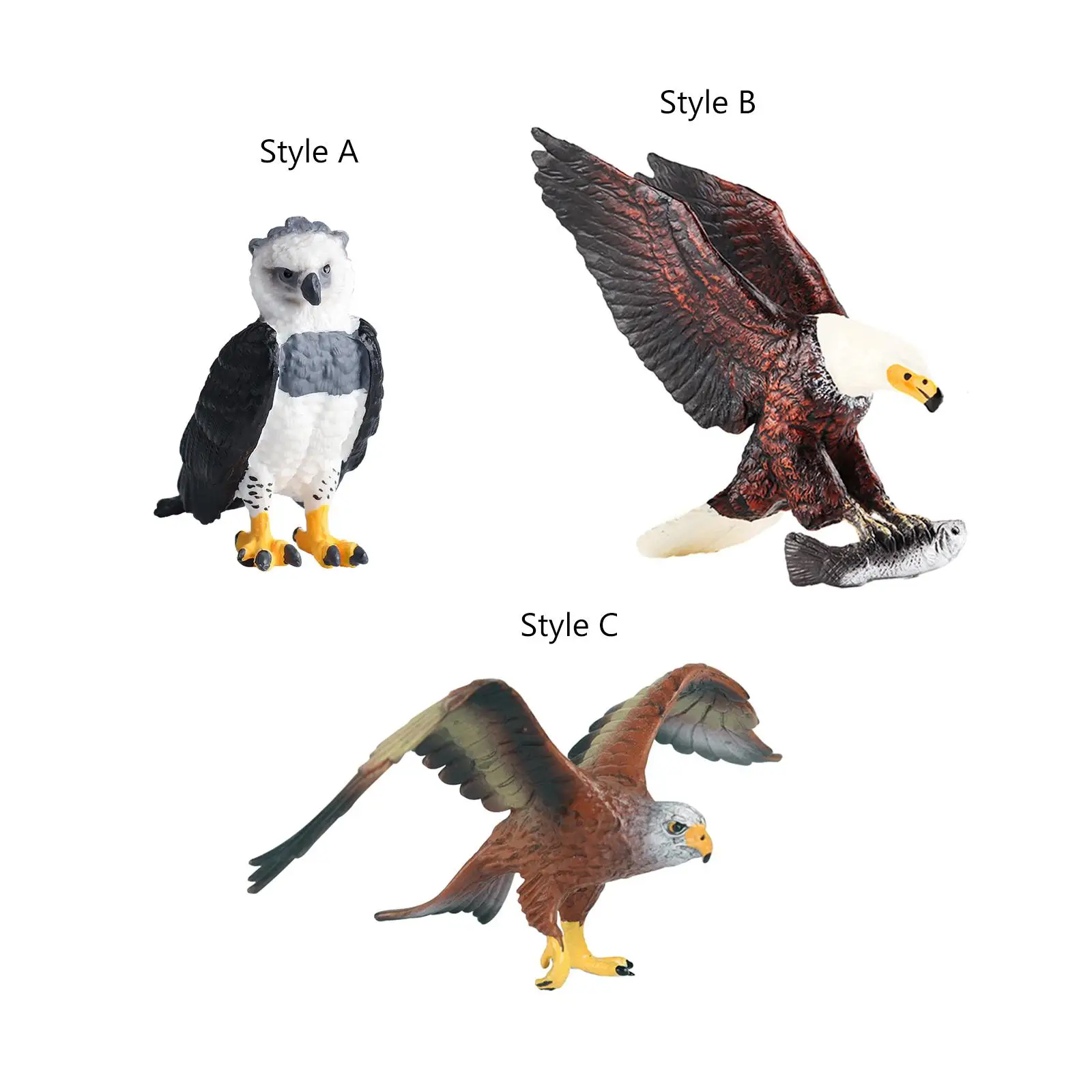 Bird Figure Cake Topper Decoration Table Decor for Office Shelf Coffee Table