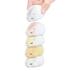 Tsumukko figuras kawaii hamster juguete para apretar alivio estrés
