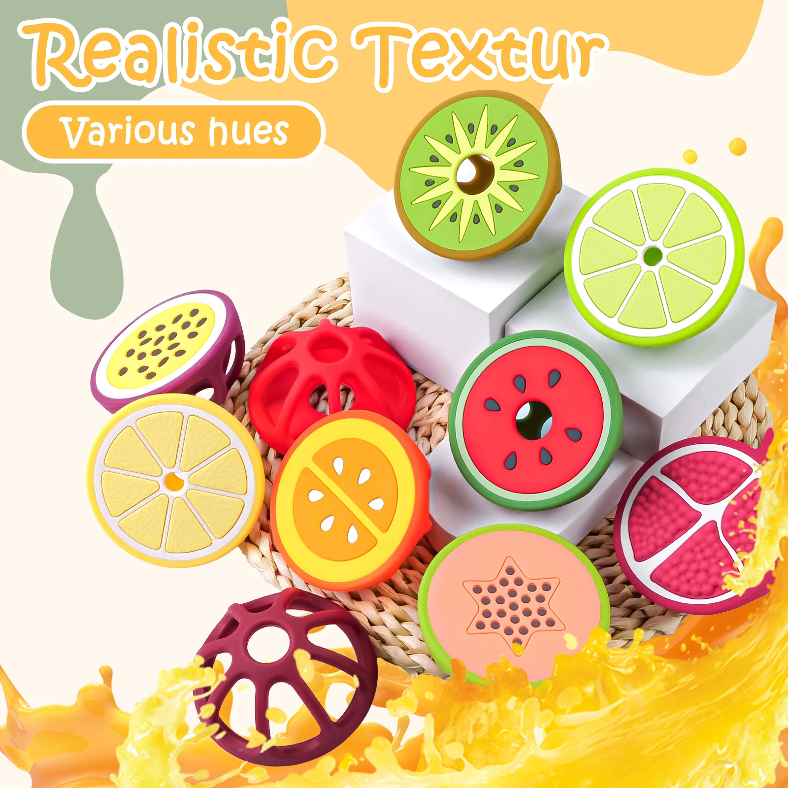 Material silicona - Grado alimenticio