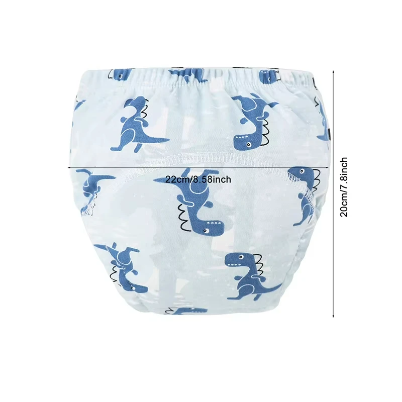 Pantalones pañal de entrenamiento reutilizables de algodón transpirable - imagen 3