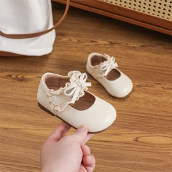 Zapatos de cuero antideslizantes para niña – Cómodos estilo princesa