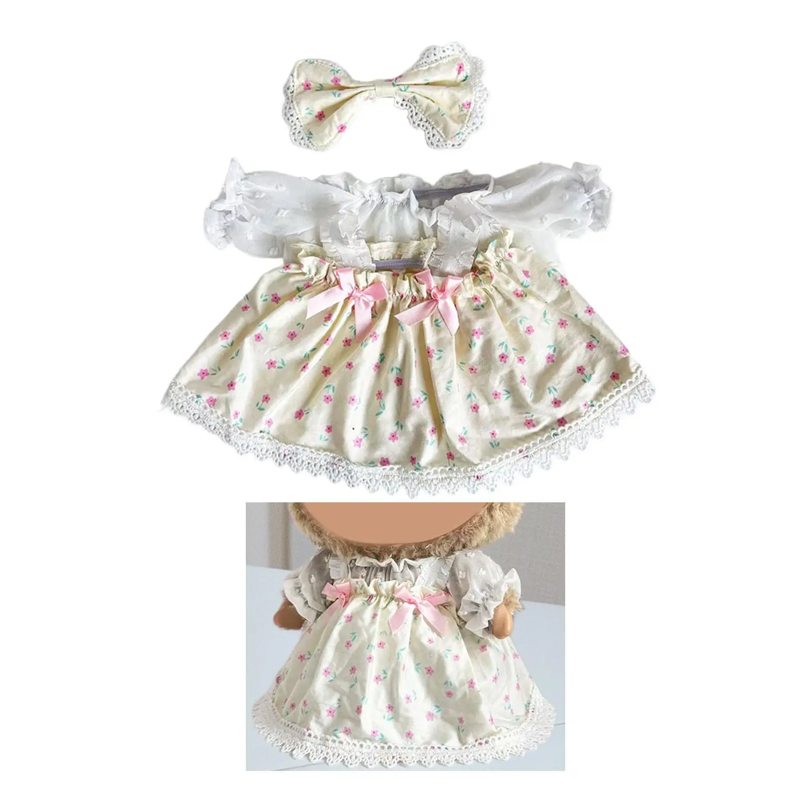 Dolls Dress Suit Girl Doll Costume Accessories for 38cm Dolls Birthday Gifts