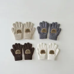 Manoplas oso invierno niños – Suaves y cálidos 3-7 años