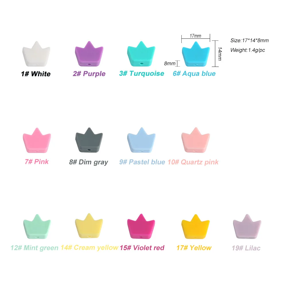 10pcs Crown Mix