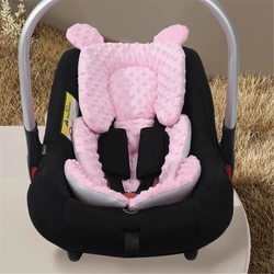 Funda de cochecito de algodón suave – Almohadilla para recién nacidos