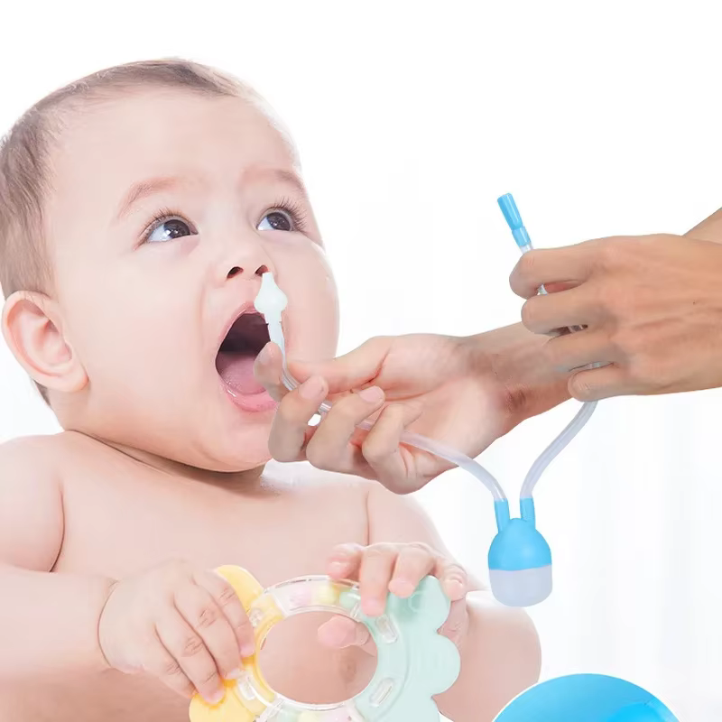 Aspirador nasal bebé succión bucal suave con sistema anti-reflujo - imagen 2
