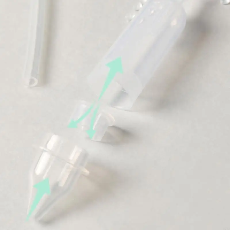 Limpiador nariz infantil D7YD, punta silicona suave para limpieza nariz suave y eficaz