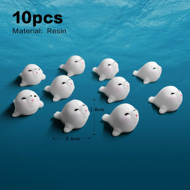 10pc White Head Up