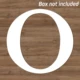 only Letter O No Box