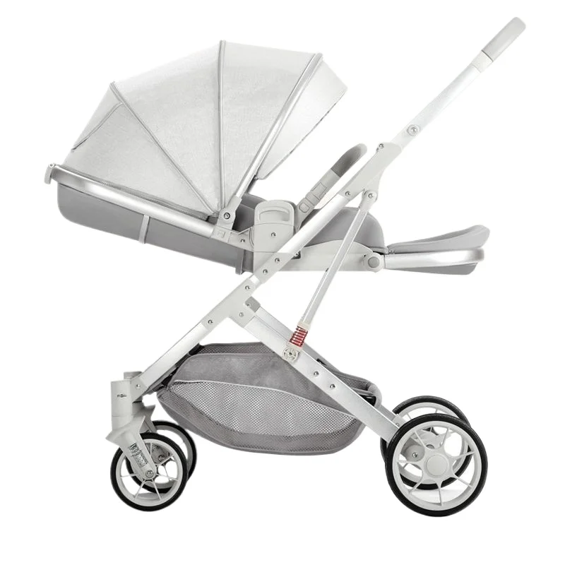 Cochecito ligero plegable de paisaje alto puede sentarse y acostarse - imagen 2