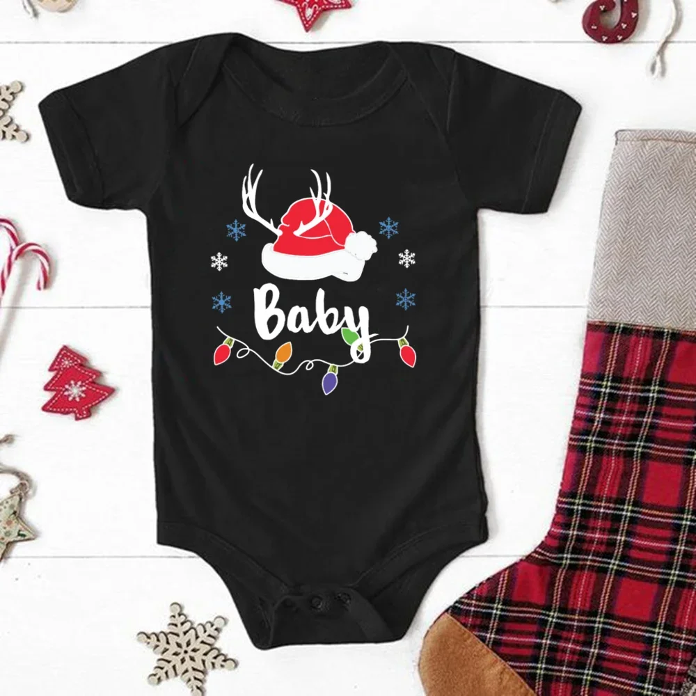 Conjunto familiar Navideño coordinado para adulto y bebé - imagen 3