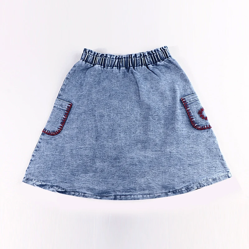 skirt red pocket