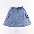 skirt red pocket