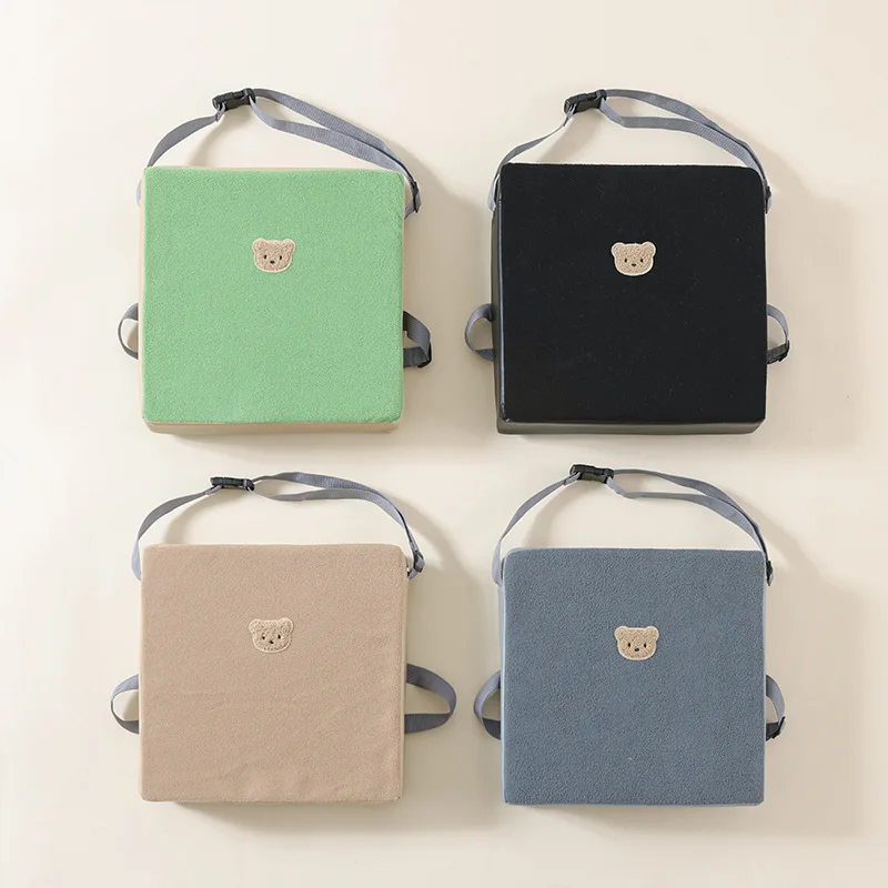 Colección de almohadillas elevadoras para todo asiento, potenciador de silla multiusos de dibujos animados bonitos para niños pequeños, juego de cojines Sears de altura universal para alimentación