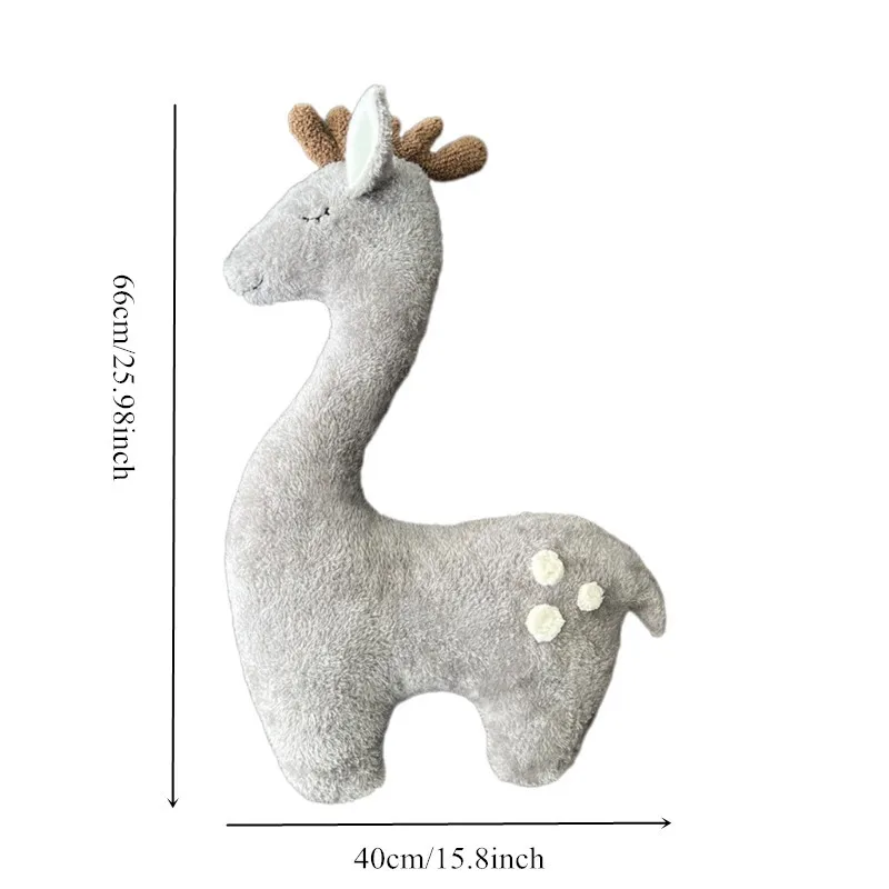 light gray reindeer