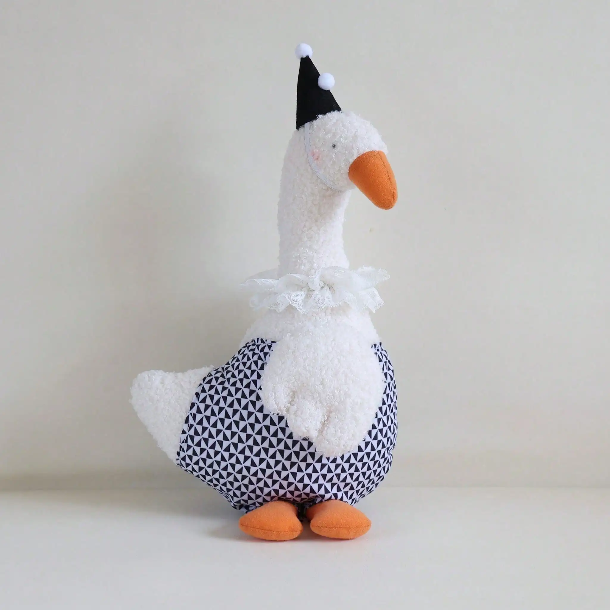 1 Uds. De pato suave de peluche de ganso, almohada para dormir, sofá, juguete bonito para niños, novia, divertido regalo de cumpleaños, muñeca decorativa para el hogar - imagen 2
