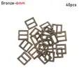 Bronze-6mm 40pcs