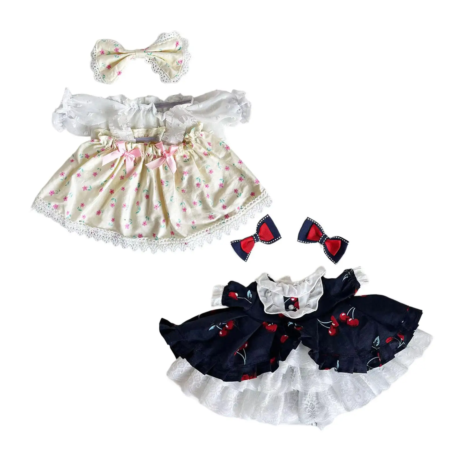 Dolls Dress Suit Girl Doll Costume Accessories for 38cm Dolls Birthday Gifts