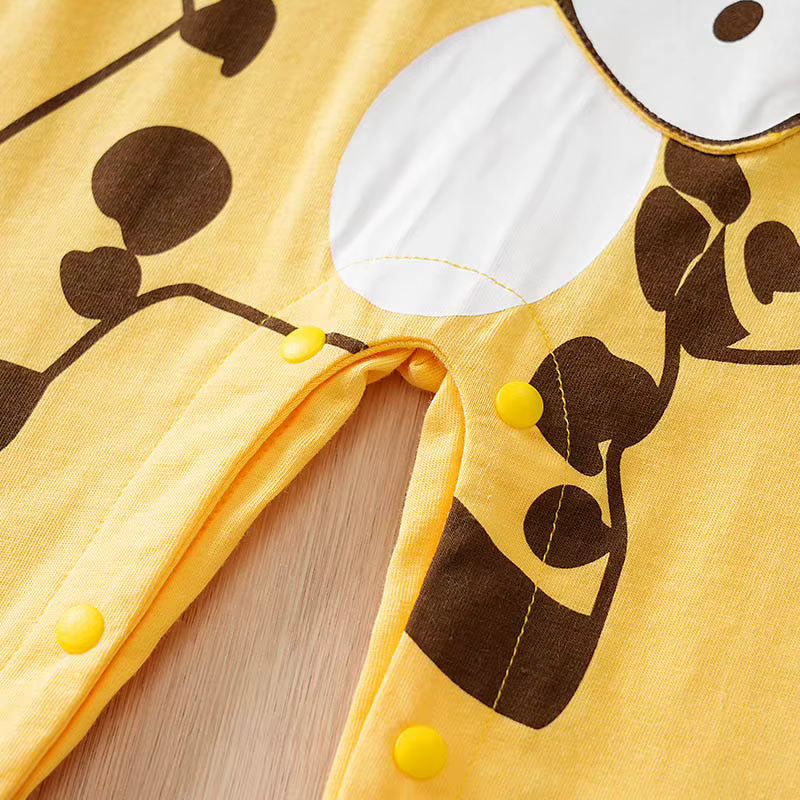 Pelele bebé algodón manga larga unisex estampado vaca rayas - imagen 5
