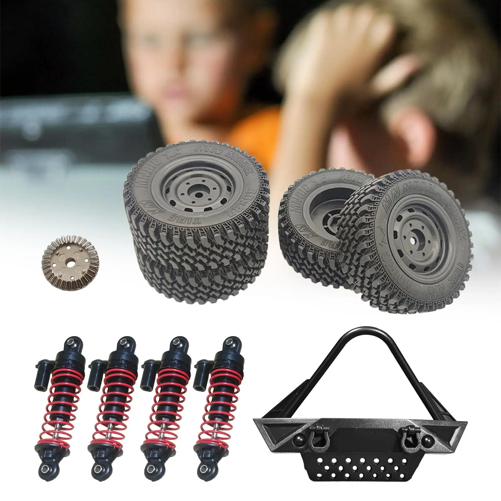 RC Car Spare Parts Easy to Install Strong Accessory for 1:12 Scale MN86 MN86S MN128 RC Model Car DIY Modification Part Replaces