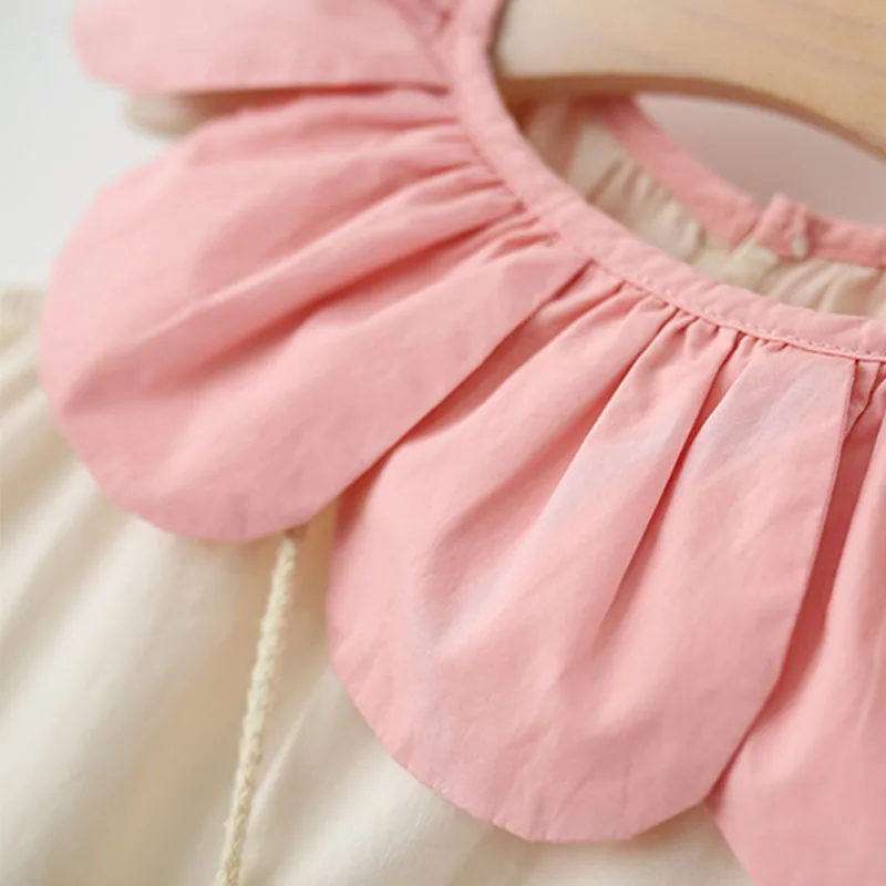 Conjunto verano niña en algodón sin mangas floral estilo coreano - imagen 4