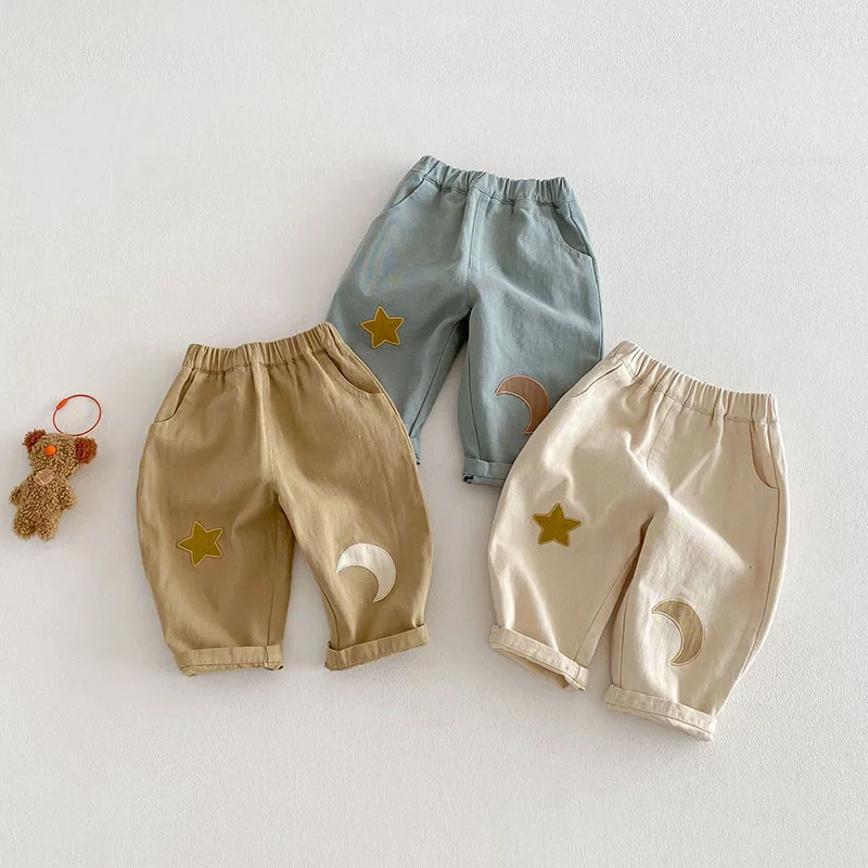 Pantalones vaqueros de verano para niño – MILANCEL Sweet Star Moon