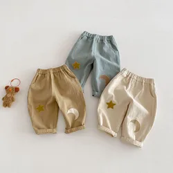 Pantalones vaqueros de verano para niño – MILANCEL Sweet Star Moon