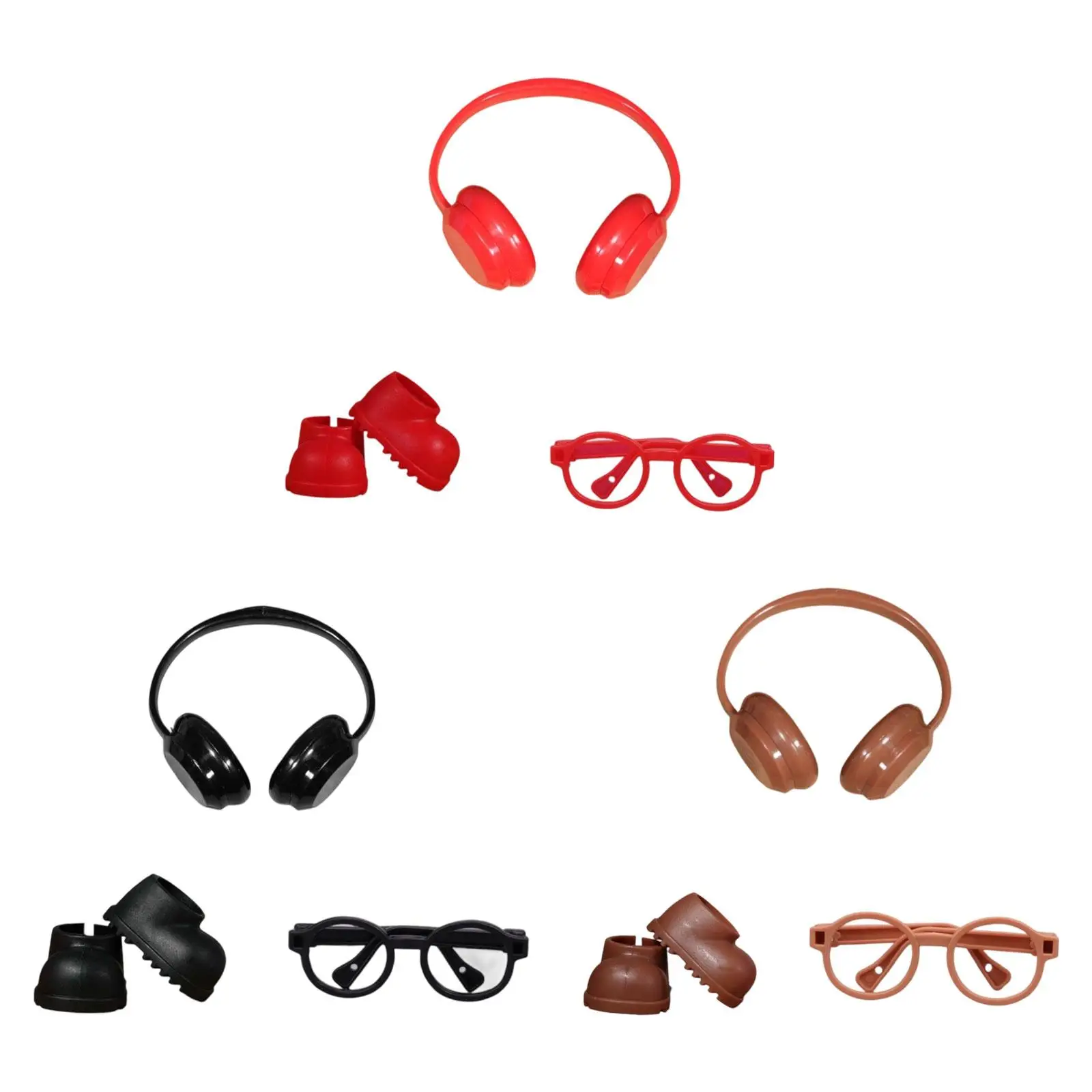 Botas de lluvia para muñecas en miniatura, elegantes zapatos cortos hechos a mano para muñecas de 6,69 pulgadas - imagen 2