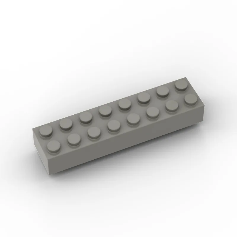 100 Uds piezas MOC 3007 93888 ladrillo 2x8 ladrillos compatibles DIY ensamblar bloques de construcción partícula chico rompecabezas cerebro juguete para regalo - imagen 5