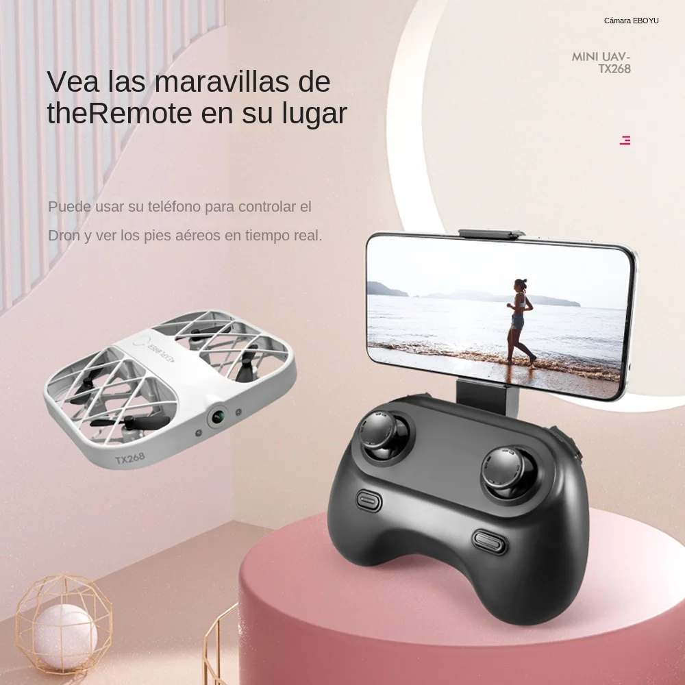 JJRC Minidron – Dron de bolsillo con cámara para niños - imagen 2