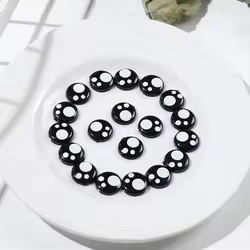 Ojos de seguridad negros de plástico para peluches