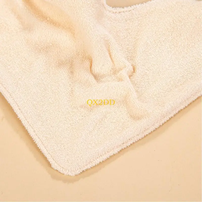 QX2D babero de algodón suave para bebé recién nacido