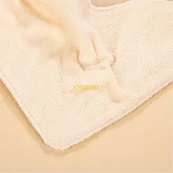QX2D babero de algodón suave para bebé recién nacido