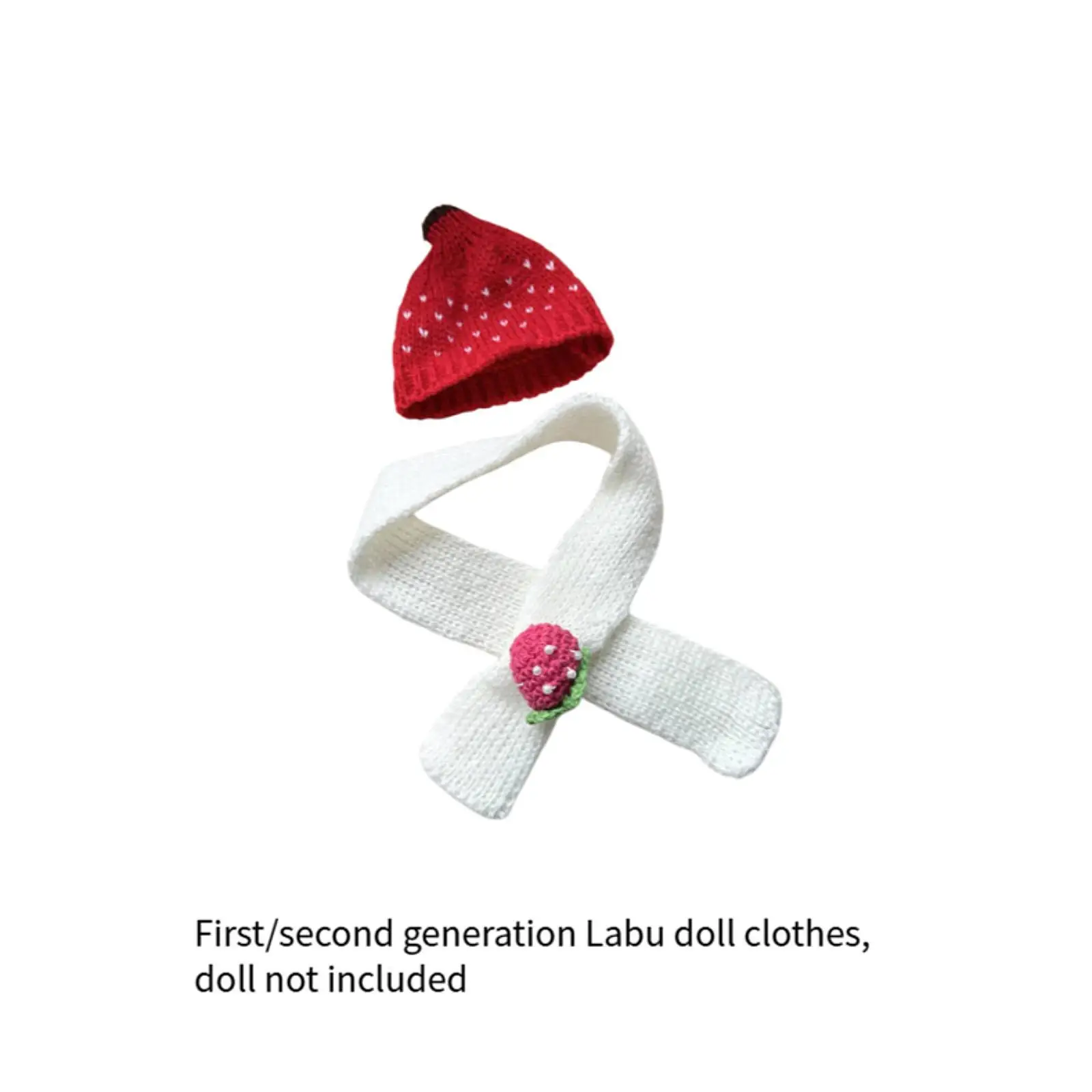 Doll Clothes Comfortable Photo Props Kids Gift Fashion Plush Doll Accessories Cute Keychain Apparel Keychain Clothing Decoration