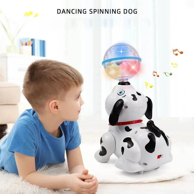 Bump and Go: Perros dálmatas juguete musical con luces para bebé - imagen 2