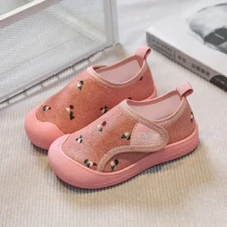 Zapatillas lona niños verano suela antideslizante