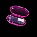 with pink box