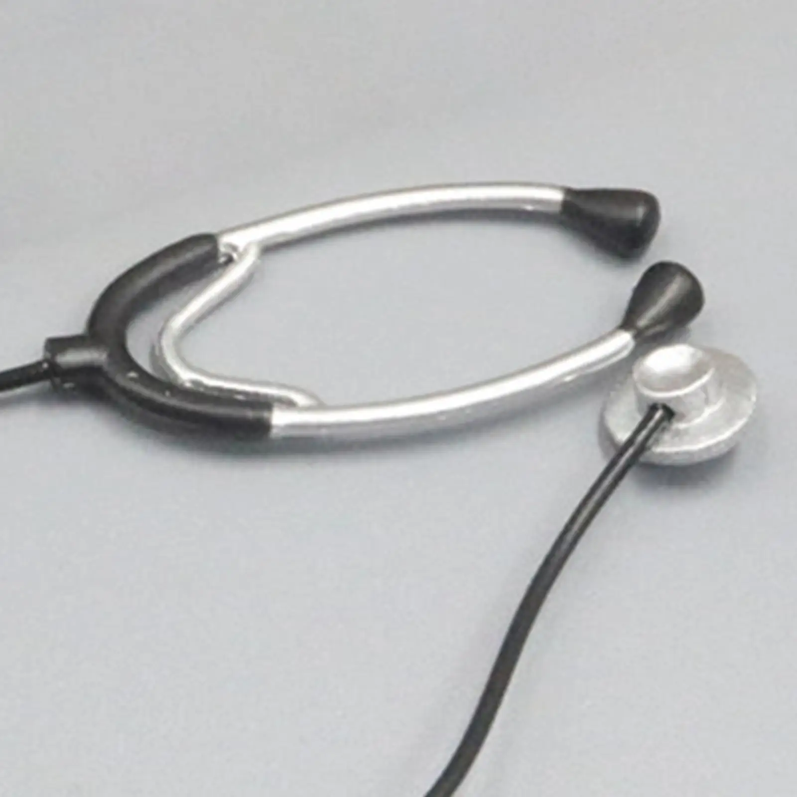 1/6 Scale Stethoscope for 12in Figures Decorative Role Playing BJD Doll Parts Collection Figure Accessories Christmas Gift